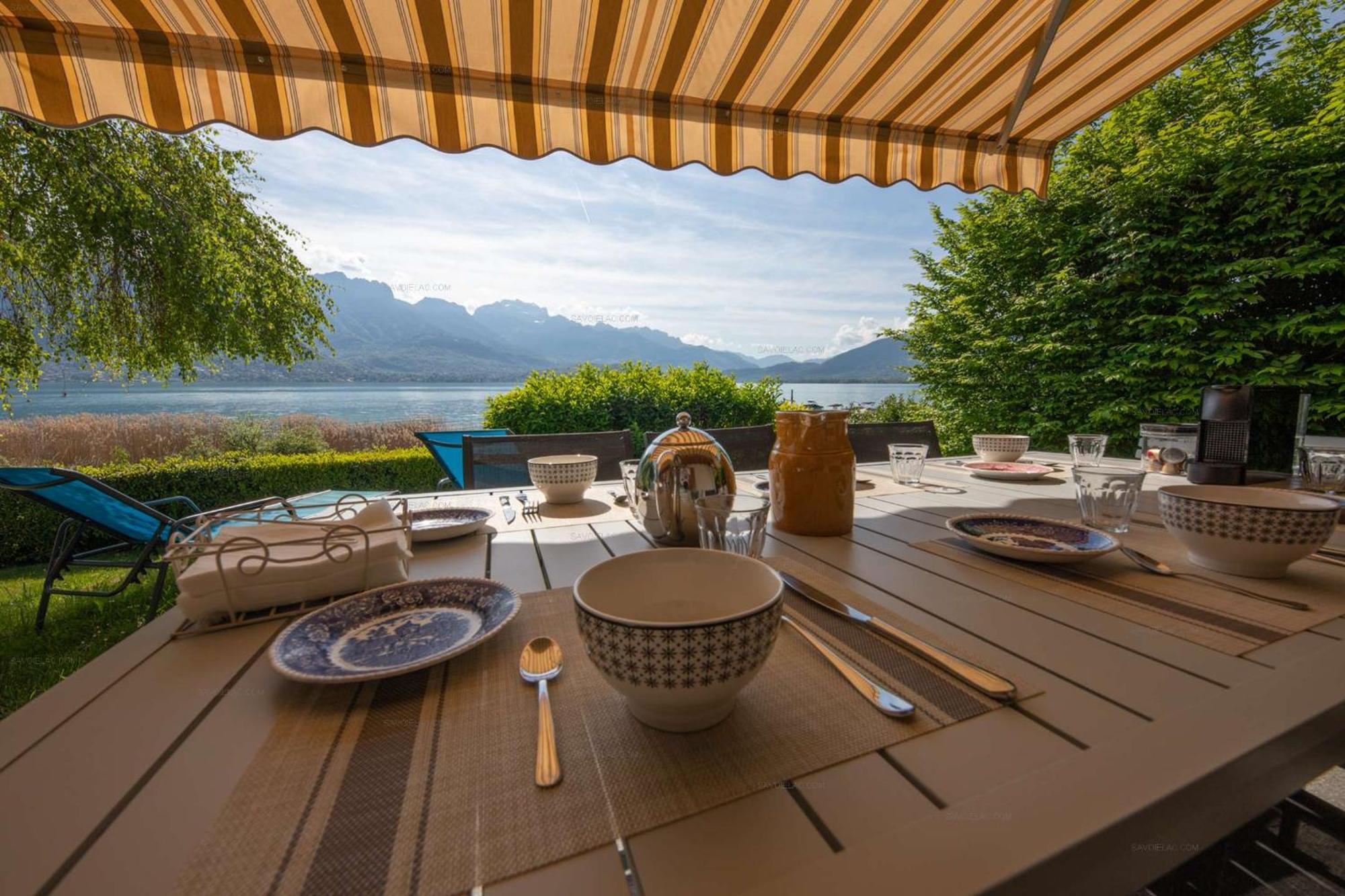 Savoielac - Lac D'Annecy - Sevrier - Bord De Lac : Villa Poisson Rouge Exterior photo
